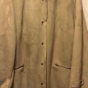 Harve Benard Suede Tan Jacket